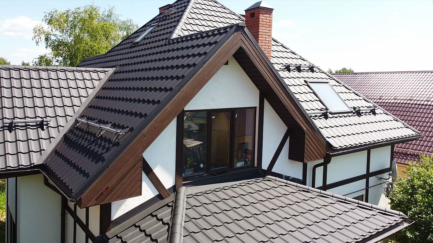 Металлочерепица Grand Line Kvinta Plus PurLite Matt 0,5