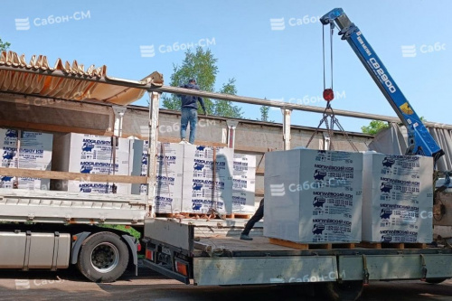 Газосиликатные блоки Могилевский КСИ D700 600х100х250 перегородочные